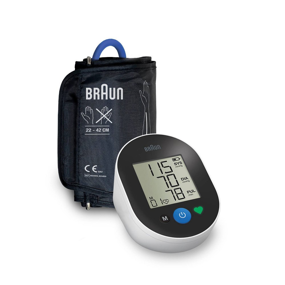 Braun ExactFit 2 Upper Arm Blood Pressure Monitor For Home Use