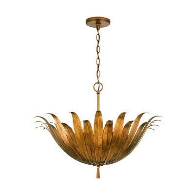 Capital Lighting Eden 4 - Light Pendant in  Antique Gold