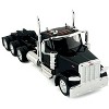 Peterbilt 589 3-Axel Day Cab Black 1/87 (HO) Scale Plastic Model Car by HO Logistics - 3 of 4