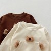 MyKids-USA Casual and Versatile Two-Piece Set: Teddy Top Pullover and Pants for Baby and Toddlers - 3 of 4