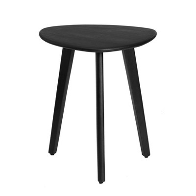 MH London Wandsworth  18" Solid Wood End Table Triangle Top