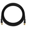Monoprice Video Cable - 15 Feet - Black | RG6 Quad Shield CL2 Coaxial Cable with F Type Connector - 4 of 4