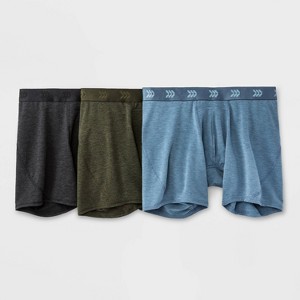 Men's All Day Active Boxer Briefs 3pk - All in Motion™ - 1 of 2