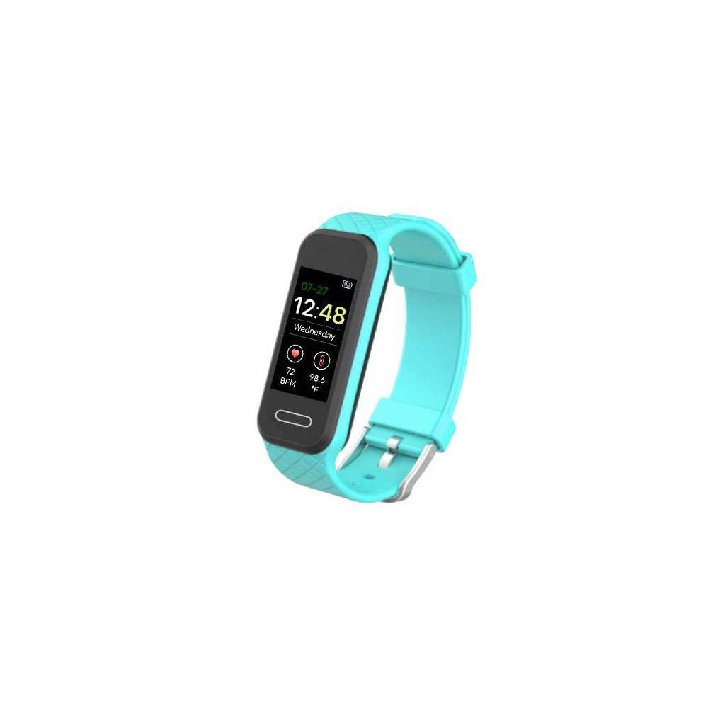 Photos - Smartwatches 3Plus HR Plus Fitness Tracker - Teal