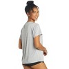 Sporti Sporti Women's S/S Hybrid UPF 50+ Sun Shirt Icicle Grey Medium - 3 of 4