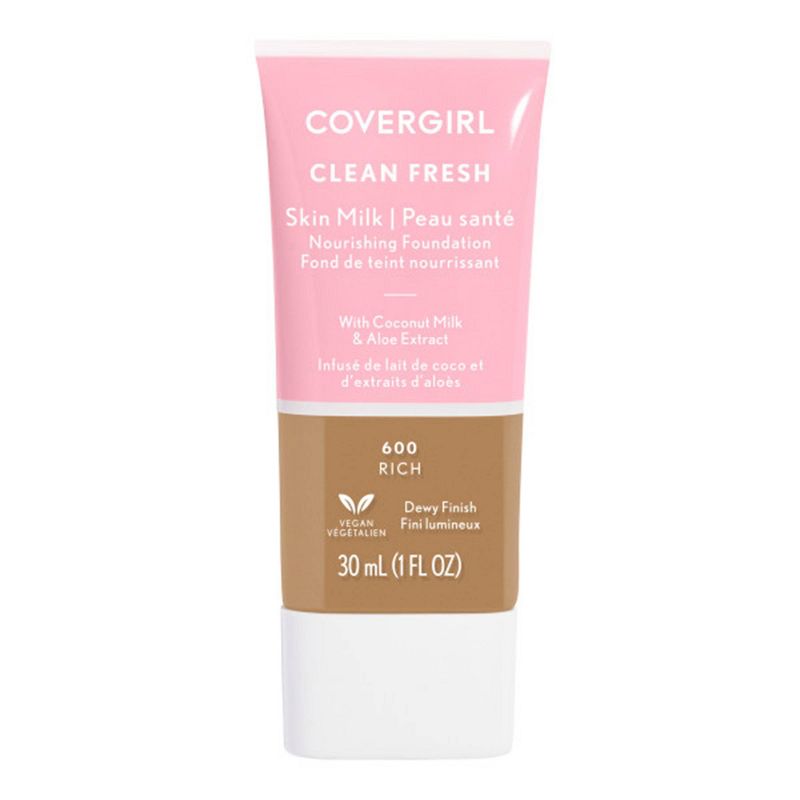 COVERGIRL Clean Fresh Skin Milk Foundation Dewy Finish - 1 fl oz, 1 of 10