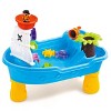 Joyfy Sand Water Table for Toddler, 25PCS Pirate Ship Water Table, Outdoor Beach Toys, Outdoor Summer Toys Backyard Activity for Kids 1-3 3-5 - 2 of 4
