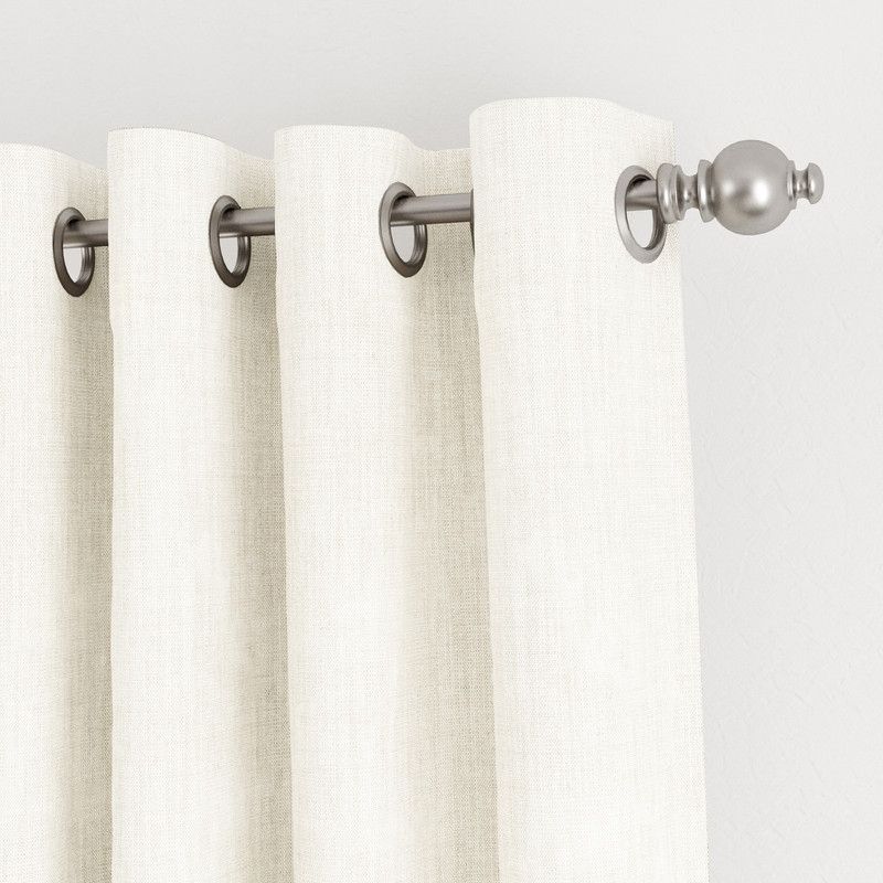 2 Panel Thermal-Insulated 100% Total Blackout Grommet Window Curtains - Becky Cameron (Set of 2), 3 of 8