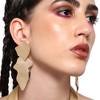 SOHI Women's California Gold Party Drop Earring - 4 of 4