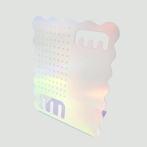 Cur8 Acrylic Iridescent Jewelry Holder - 1 of 4