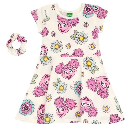 Sesame Street Baby Girls Elmo and Abby Cadabby Pajamas