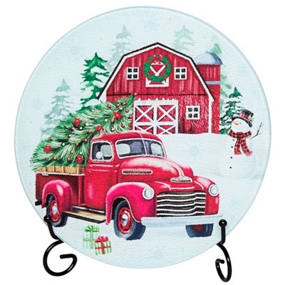 The Lakeside Collection Decorative Cookie Board with Stand