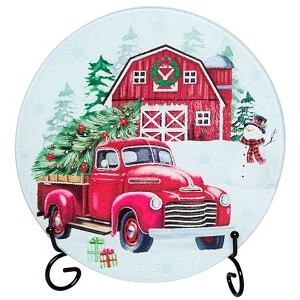 The Lakeside Collection Decorative Cookie Board with Stand - 1 of 4