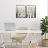 Stupell Industries Organic Birch Forest Trees 2pc Framed Giclee Art Set - 2 of 4