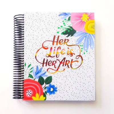 Undated Planner Spiral Daily - Goldmine and Coco