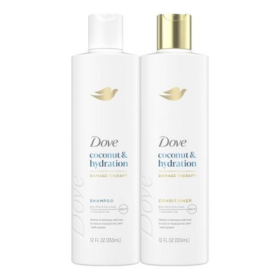 Dove Beauty Coconut & Hydration Shampoo & Conditioner Set - 12 fl oz/ 2ct