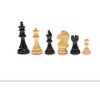 WE Games Luxury Staunton Bridle Knight Chess Pieces,  4 inch king - 2 of 4
