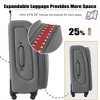 XINGHANZHENXUAN Expandable Luggage Set, Suitcase with Duffel Bag Upright Spinner Softshell Lightweight Luggage Travel Set - 4 of 4