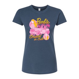 Women's - Barbie - Cruisin In Cali Fitted Graphic T-Shirt - 1 of 2