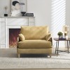 TiramisuBest 3-in-1 convertible sleeper,Foldable sofa bed recliner with three pillows for small spaces - 3 of 4