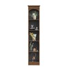 MAYEERTY 7-Tier Corner Bookshelf, Industrial Corner Etagere Bookcase - 4 of 4