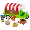 Timber Tots: Food Truck - 6pc Vehicle Playset, Raccoon Figure, Pop-Up Roof - 3 of 4