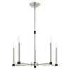 Livex Lighting Karlstad 5 - Light Chandelier in  Brushed Nickel - 2 of 4
