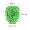 Unique Bargains House Cleaning Microfiber Soft Chenille Wash Double-Sided Dusting Gloves 2 Pcs - 2 of 4