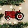 Old World Christmas Blown Glass Ornament for Christmas Tree, Old Farm Tractor - 2 of 4