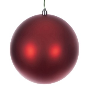 Vickerman Red Ball Ornament - 1 of 1