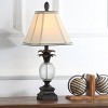 Alanna Glass Pineapple Lamp - 24 Inch Height - LIT4003 - Bronze/Clear - Safavieh - 4 of 4