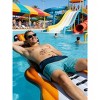 Jasonwell Inflatable Pool Float Mattress Lounger for Adults, Large Comfortable Floatie for Stomach & Back Tanning, Guitar Design, 88"L x 30"W - 2 of 4