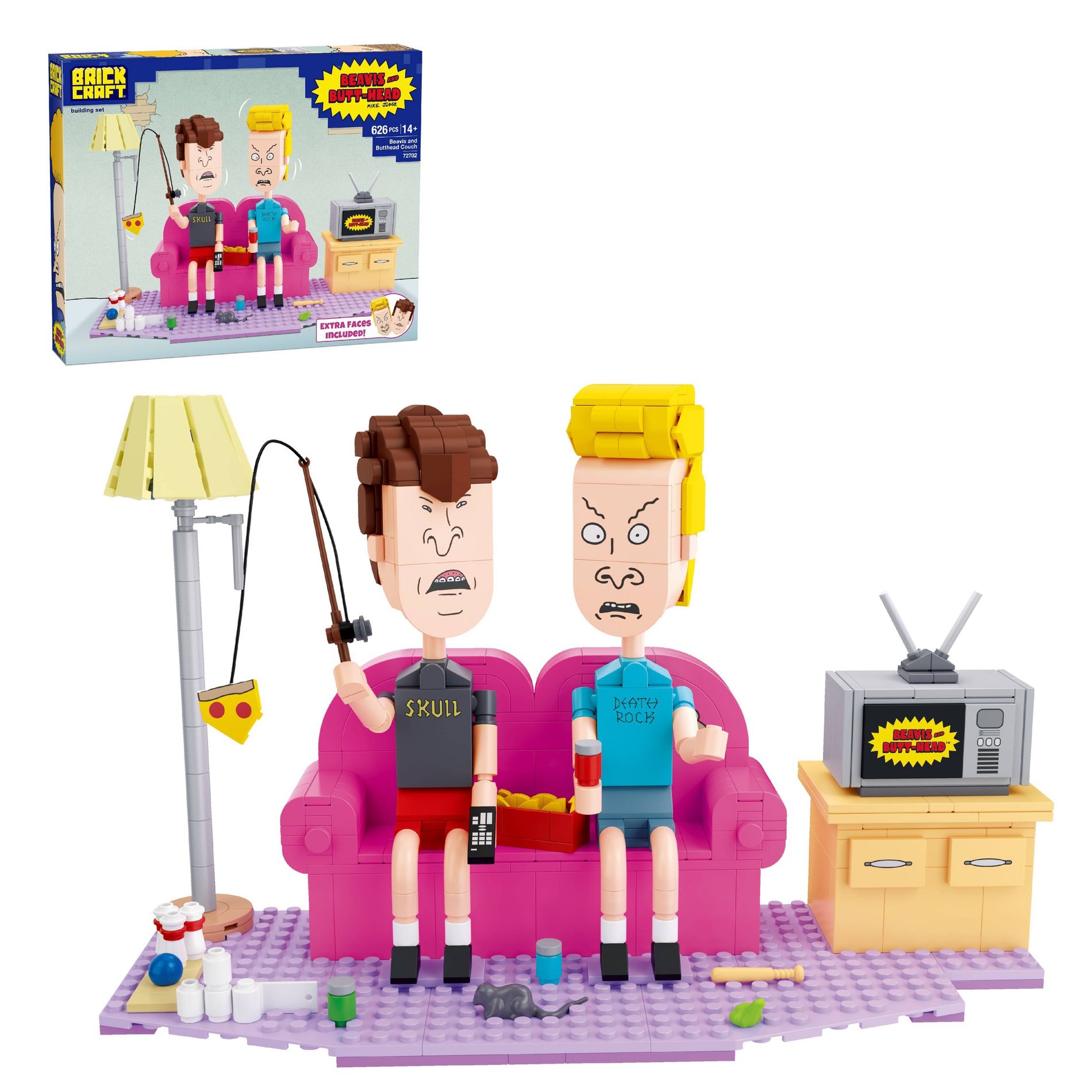 Brickcraft Beavis and Butt Head