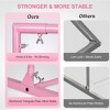 Walensee Wedding Arch Stand, 7.9'x6.6' Adjustable Square Metal Backdrop Frame for Wedding, Party, Baby Shower & Photo Decoration - 3 of 4