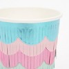 Meri Meri Mermaid Scalloped Fringe Cups (Pack of 8) - 2 of 4