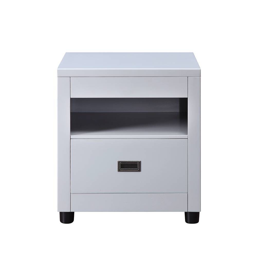 Acme Furniture Eleanor Accent Table Dove Gray Finish