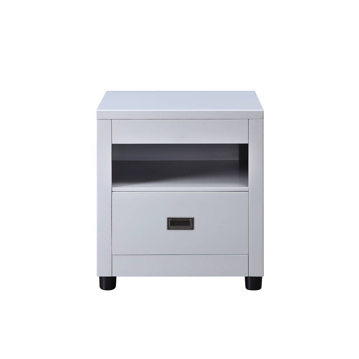 Acme Furniture Eleanor Accent Table Dove Gray Finish