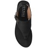Journee Collection Womens Mckell Wedge Heel Buckle Sandals - 4 of 4