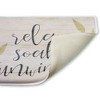 Stupell Industries Relax Soak Unwind Minimal Printed Plush Bath Mat And Bath Rug, Design By Kim Allen, 18"X30" - 2 of 4
