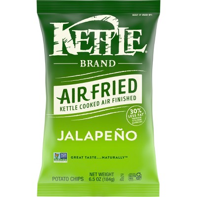 Kettle Air Fried Jalapeno Potato Chips - 6.5oz