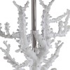 Uttermost Corallo Table Lamp – Realistic White Coral on Crystal Base, Polished Nickel Accents, 29” Height - 4 of 4