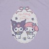 Kuromi & My Melody Women's Lavender Sleepwear Set - 3 of 4