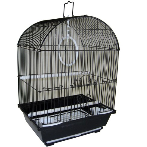 YML A1304BLK Round Top Style Small Parakeet Cage 11 x 9 x 16 - image 1 of 1