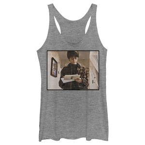 Women's Harry Potter Letter to Hogwarts Memory Racerback Tank Top - 1 of 3