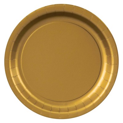  48ct Dessert Plate - Gold 