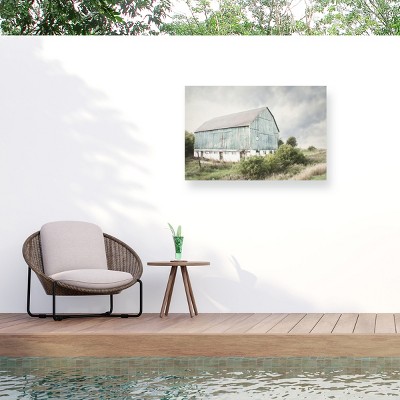 "Late Summer Barn I Crop" Outdoor All-Weather Wall Decor
