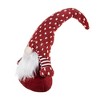 NAYSAYE Party Decoration and Accessories Fabric Gnome Table Sitters Set for Holiday Home Display, White and Red, 5.7"*3"*13.8" - 3 of 4