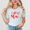 Simply Sage Market Women's Be Mine Heart Bold Short Sleeve Graphic Tee - 2 of 3