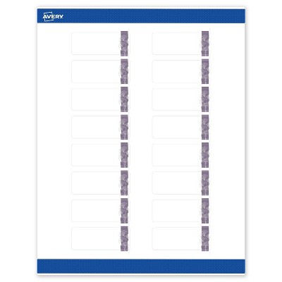 Avery Address Labels, Floral Design, 1" x 2-5/8", 160ct
