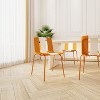 Gulches 4-Pack Modern Striped Color Block Chairs ¨C Indoor/Outdoor, Sturdy Legs, for Living Room/Balcony/Caf¨¦/Terrace - 2 of 4